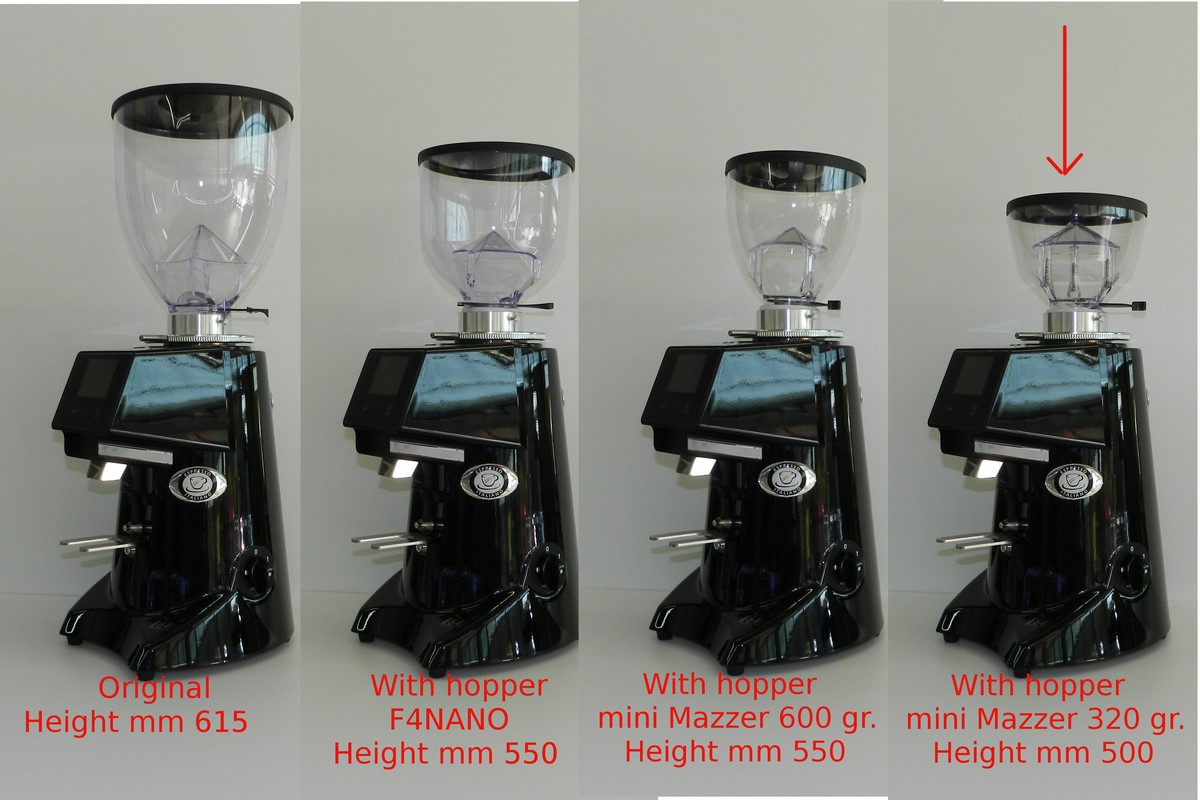 Acquista online Hopper Mazzer Mini 320 gr. (702357) + Adapter O'ring